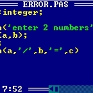 error